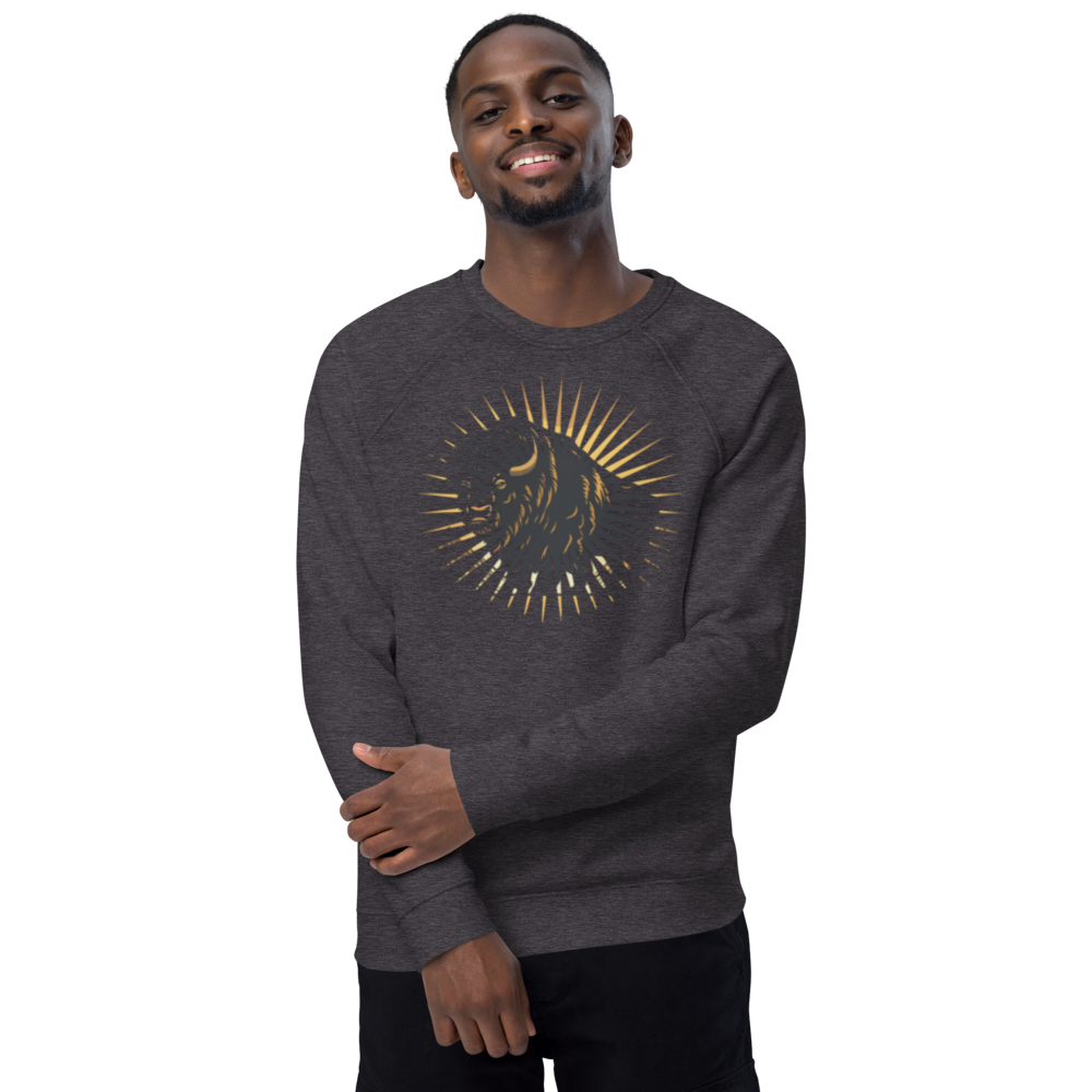 The Tradition Unisex organic raglan sweatshirt