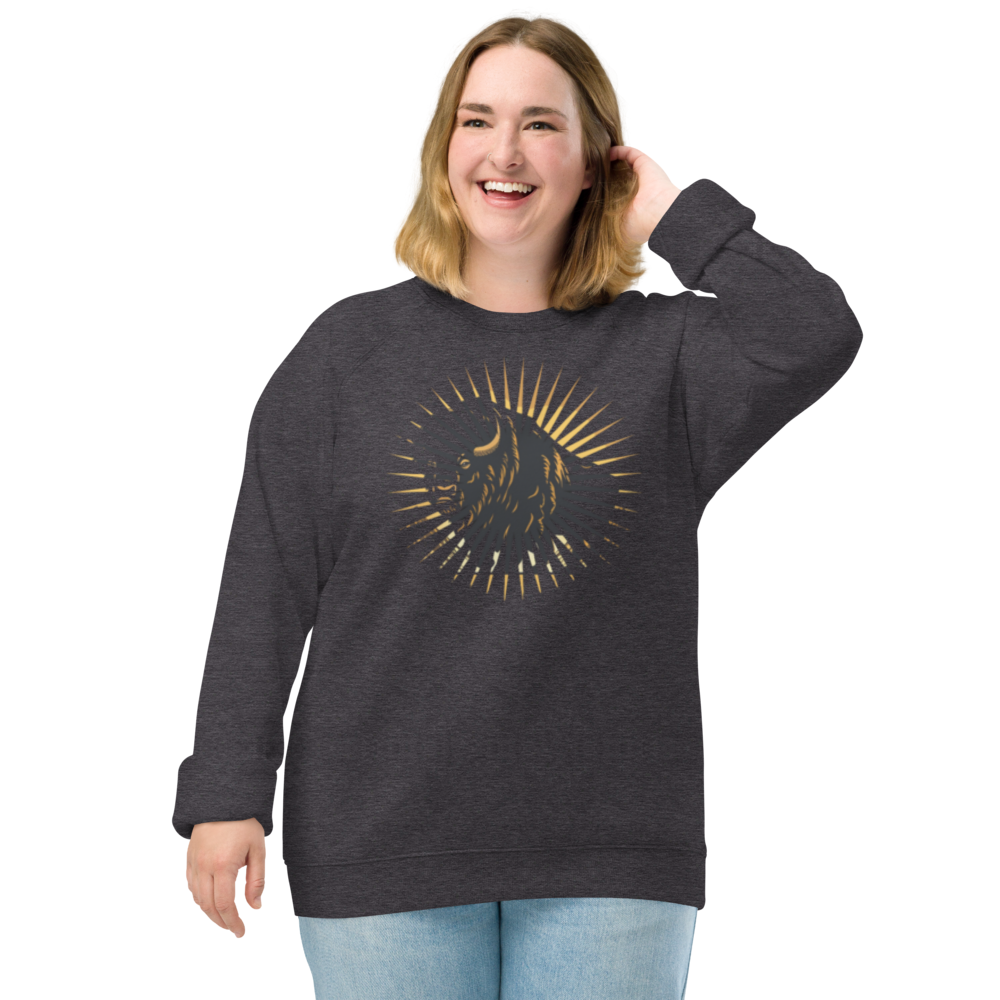 The Tradition Unisex organic raglan sweatshirt