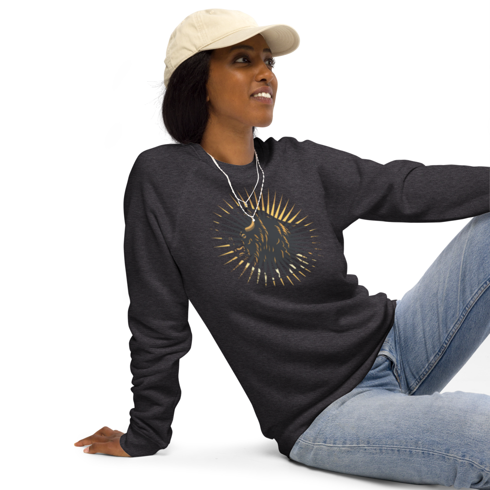 The Tradition Unisex organic raglan sweatshirt